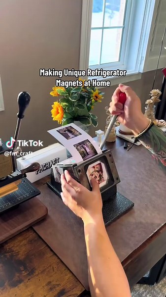 Create Unique Refrigerator Magnets at Home Effortlessly