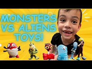 Eric shares: Monsters vs Aliens Toys (McDonalds toys from 2009)