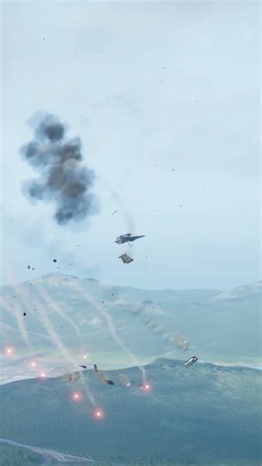 Epic Jet Flying & Dramatic Sky Crash 🌌