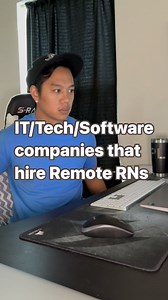 NurseRemotely.com ⬅️ search and apply for Remote nursing jobs!￼ My first remote RN job was at a software company that is not on this list, but it is on my 100 companies that hire remote nurses in my stanstore in the link in my bio. I just check on Linkedin, and these companies have open positions for CDI, Appeals, UM, clinical data abstractor, prior auths, auditor, clinical analyst, and nurse screener. Follow me for more tips on Remote RN jobs! Direct Message me the word ‘Free’ (do not comment),