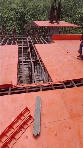 Plastic Shuttering Slab Formwork | Slab Centering #plasticformwork #slabconstruction