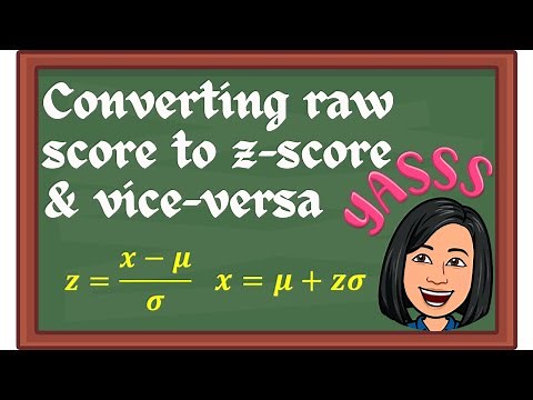 Converting a normal random variable to a standard normal variable and vice-versa.
