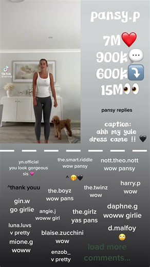 #pt31 ahh pansy’s dress !! 🖤 y’all waiting for yn dress 🤭😏 #pansyparkinson #yn #yuleball #viral #fyp #foryou #foryoupage