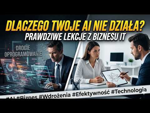 Dlaczego Twoje AI nie działa? 🤖 Lekcje z 10 lat w branży IT #AI #Biznes #Automatyzacja