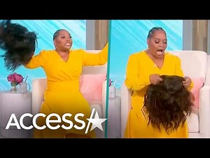 Sherri Shepherd's WIG FLIES OFF On Live TV