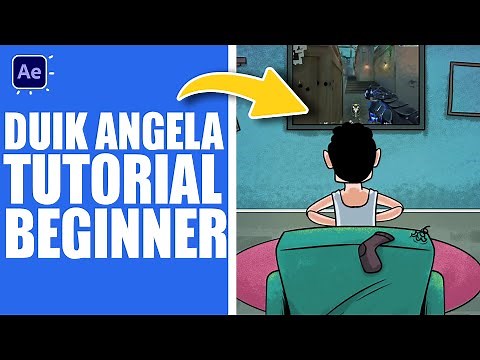 DUIK ANGELA - Easy Rigging Character Animation in After Effects Tutorials