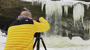 Exploring Ohio: Winter ice formations