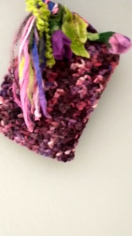 Forest Fairy Purse Wristlet Purple Renfair Boho - Etsy