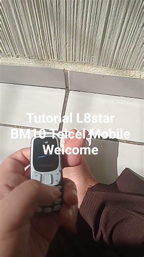 Tutorial L8star BM10 Telcel Mobile Welcome