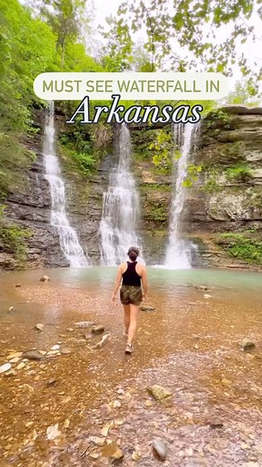 📍Triple Falls at Camp Orr, Near Jasper Arkansas #arkansas #thenaturalstate #waterfalls #arkansaswaterfalls | Somewhere In Arkansas