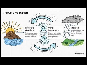 Indian Monsoon in 8 Minutes: Easy Explanation with Maps & Animation #upsc