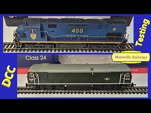 DCC Testing on the HO/OO Gauge Garage Project Model Railway - Part 33.