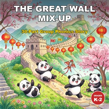 Shared Reading Phonics Story - Great Wall China Read Aloud Printable K-1-2