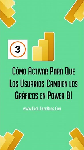 Cómo Activar Para Que Los Usuario Cambien Su Gráficos en Power BI - #Shorts