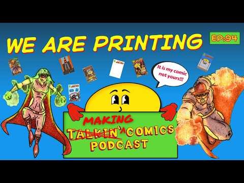 We Printed Our Comic Book! Behind the Scenes of Making Panel Pete