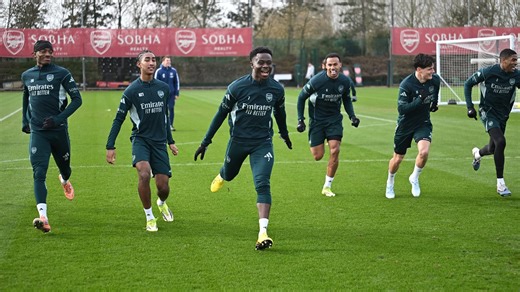 Go Inside Training ahead of trip to Wolves