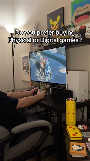 Physical vs Digital Games… Which Do You Prefer? 🎮