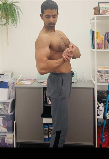 Little bit of arms, back and shoulders tonight #fyp #foryoupage