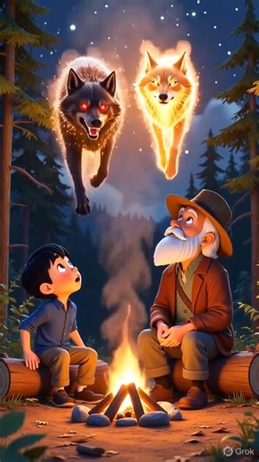 The Two Wolves Inside Us 🐺 | A Powerful Life Lesson