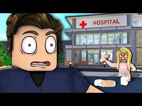 I opened a HOSPITAL in Bloxburg... EVERYTHING WENT BAD!