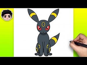 How To Draw UMBREON | Pokemon - Easy Tutorial