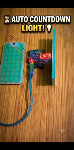DIY Arduino Countdown Light Timer! ⏱️🤯