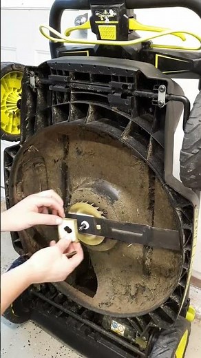 SHARPEN Ryobi 40V Lawn Mower Blade #ryobi #lawnmower