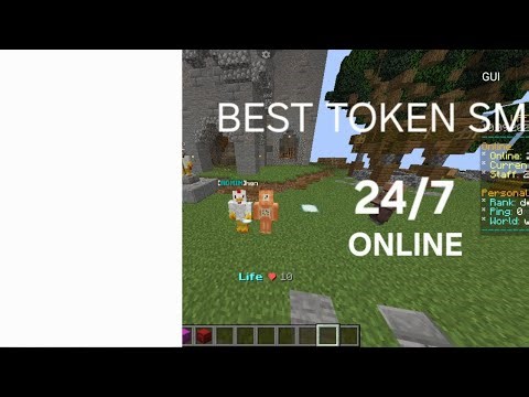 Join Best free public Token smp for minecraft 🍄|JAVA/MCPE 24/7 ONLINE | ANYONE CAN JOIN 🌳
