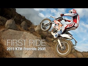 2015 KTM Freeride 250R First Ride - MotoUSA