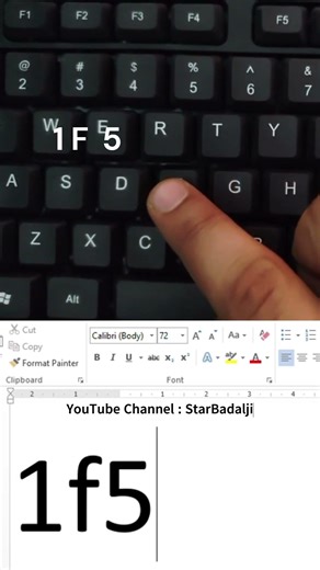 How to Type World Map in MS Word Using Shortcut Key