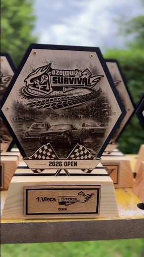 Custom Off-Road Trophies | Handmade Awards #customtrophy #laserengraving #woodworking