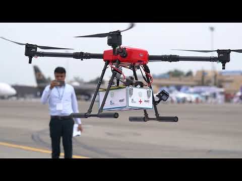 India's first medical delivery platform & medical drone delivery demo in 2020 to DGCA & MoCA