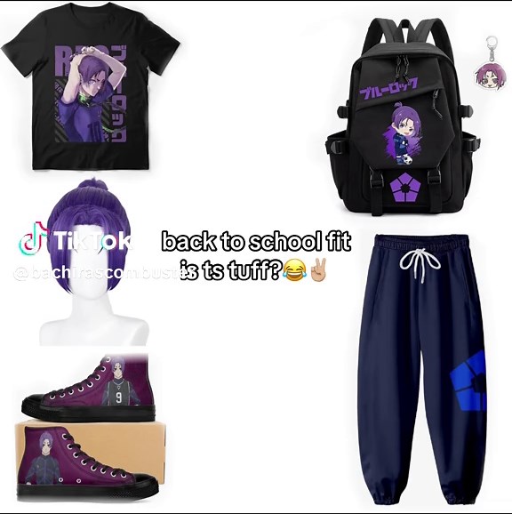 Back to School Fits with Reo Mikage