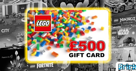 Build your dreams - win a £500 LEGO e-gift card