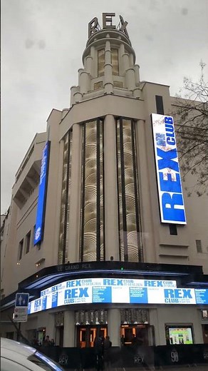 The REX Movie Theater in Paris France