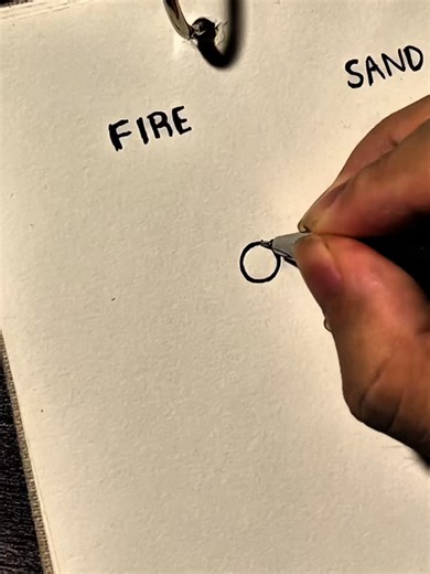 How to draw chinese military dance pose with(fire, sand & water) #howtodraw #stickman #art #sketch #shorts