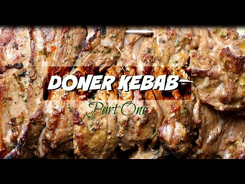 Doner Kebab Recipe _ How to make Doner Kebab at home