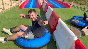 17K views · 42 reactions | MEGA SLIDE MOUNTAIN IS 1 YEARS OLD! 朗 Can you believe it’s been a whole year since we opened up mega slide mountain, the UK’s longest outdoor tubing slide! 拾 Make sure you have a go whilst visiting us for DINO WEEK this May Half Term! 秊  www.adventurefarm.co.uk #loveNFAF #megaslidemountain | National Forest Adventure Farm | Facebook