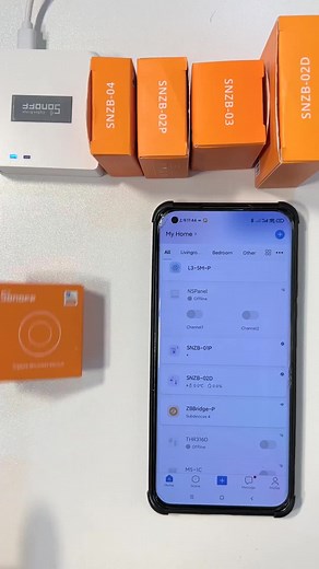 The Pairing Tutorial of Zigbee Wireless Switch | SNZB-01P👾👾 #installation #wiring #wirehacks #electricalwork #learnontiktok #hub #smartsensor #itead #sonoff