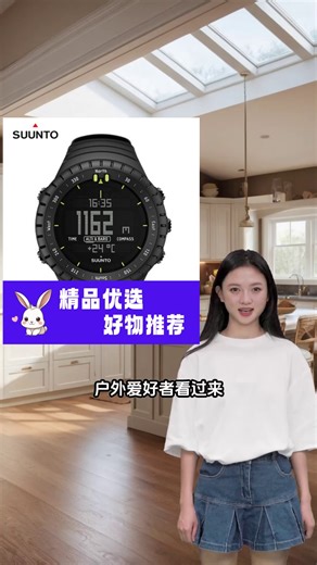 颂拓（SUUNTO）CORE全黑 核心系列经典多功能手表露营运动腕表生日礼物智能手表