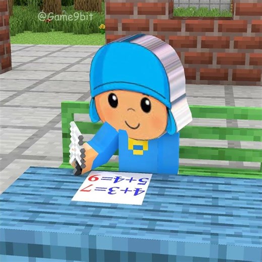 Does Sprunki Pato cheat on the math test? 🤔👍