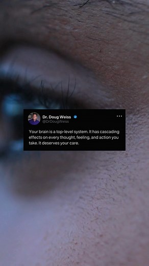 1.6K views | Thoughts create feelings, feelings create behaviors, and behaviors reinforce thoughts. Your brain needs your care. How do you take care of your brain and your mental health? Let me know below! #selfcare #mentalhealth #mentalhealthawareness | Doug Weiss | Facebook