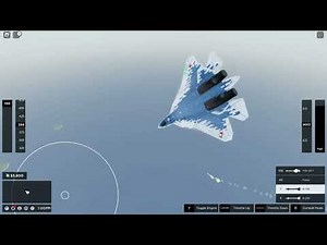 Su 57 VS F 22 Dogfight | Aircraft Carrier [BETA] | ROBLOX