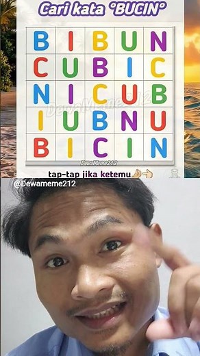 Cari kata bucin tab 2x jika ketemu 🤠🤪🥳🥳#memes #meme #remix #reaction