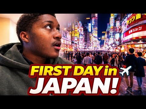 FIRST DAY IN JAPAN