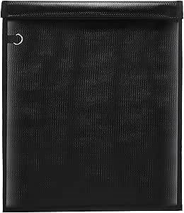 Faraday Bags 17'' x 15'', Large EMP Proof faradaybag Anti-theft Anti-Tracking for Laptops & Tablets & Phones & Car Keys, Fireproof & Waterproof RFID Signal Blocker Faraday Pouch