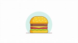 Download Burger 2D Animation for free
