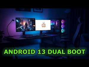 Windows'u Silmeden ANDROID 13 Kurulumu! Google TV İle Eski Bilgisayarlar Hayat Bulacak 💻