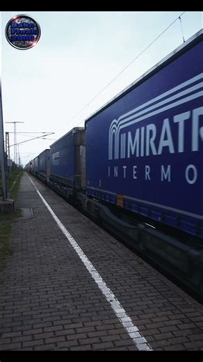 12. 02.2025 Güterglück, Traxx ERC BR189 803 mit Miratrans Auflieger