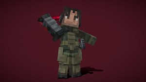 Jetstream Sam | Minecraft - 3D model by Arkharov (@arkharovz)